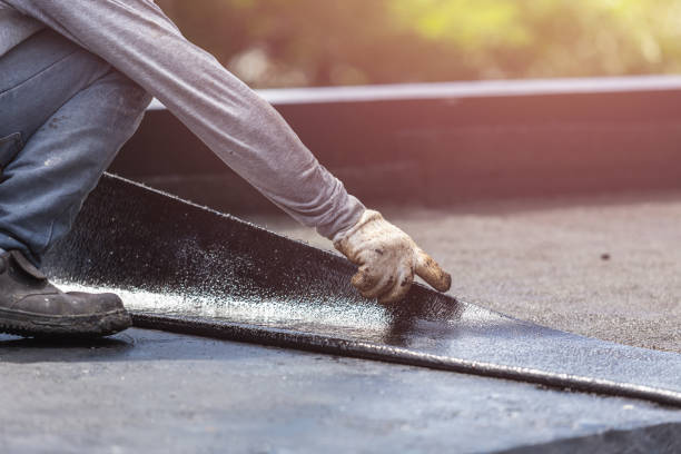 Professional Waterproofing technician working in Piketon, OH